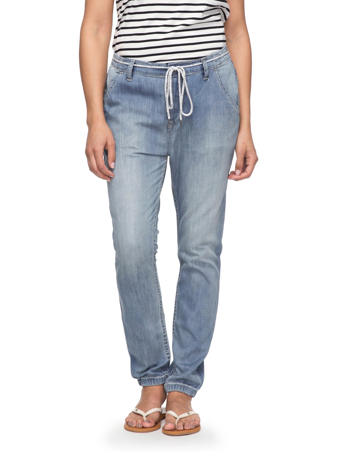 Tropi Call Denim Beach Pants ERJDP03180 Roxy