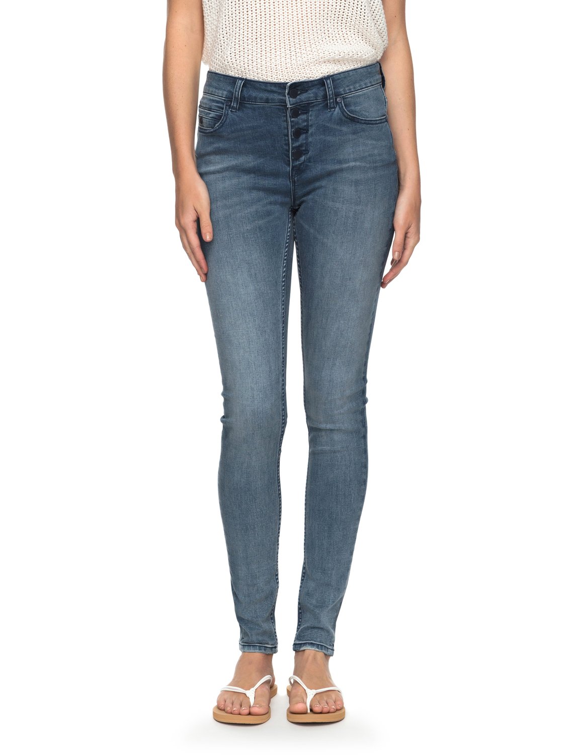 Sunny Bay Skinny Jeans ERJDP03186 Roxy
