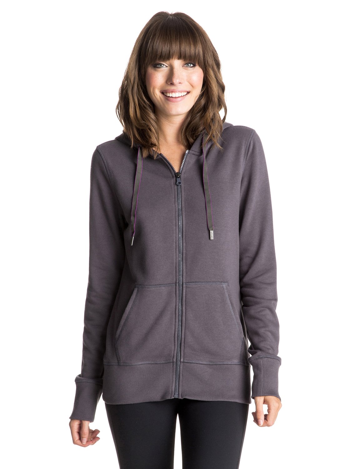 Худи на молнии Throw Down Худи на молнии Throw DownЖенская худи Throw Down Zip-Up от Roxy.ХАРАКТЕРИСТИКИ: мягкий футер, на передней молнии, капюшон с регулировкой, медиакарман.СОСТАВ: 90% хлопок, 10% полиэстер.<br>