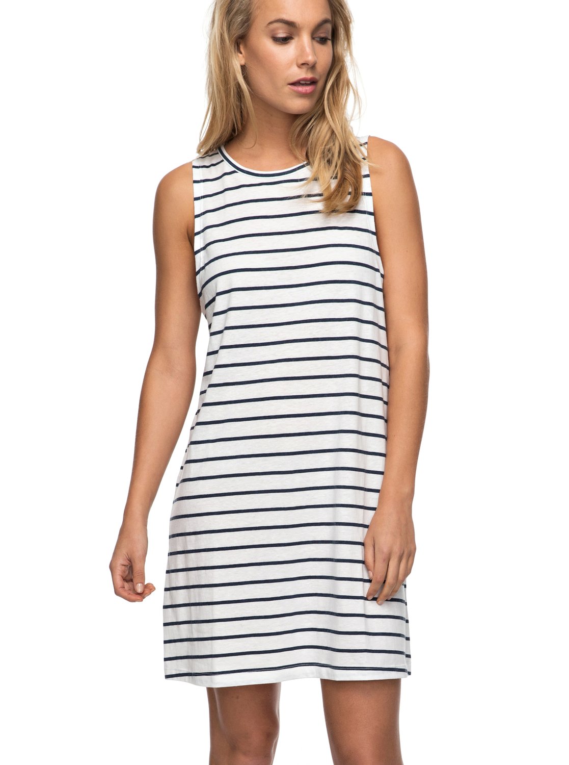 Just Simple Stripe Tank Dress Erjkd03129 Roxy