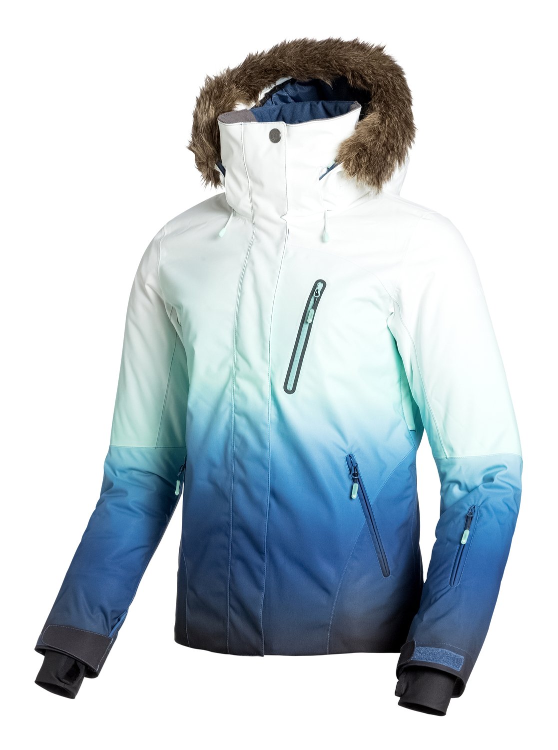 roxy gradient ski jacket