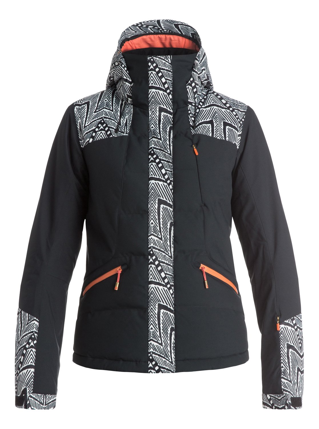 Сноубордическая куртка Flicker Сноубордическая куртка FlickerThe form-fitting and flattering slim cut Flicker snow jacket for women seamlessly blends style and high performance, crafted with 15K ROXY DryFlight® technology for serious waterproofing in serious conditions. The hooded design mixes PrimaLoft® Gold Insulation Luxe for compressible down-like high loft, high performance insulation in the quilted sections, while PrimaLoft® Black Eco offers non-quilted insulation for a more low-profile warmth where you need manoeuvrability. Fully-taped seams, breathable taffeta lining with soft tricot panels and a host of tech features let you charge the whole mountain to your hearts content. Includes a ROXY X Biotherm® Enjoy & Care moisturising neck warmer that cares for your skin.<br>