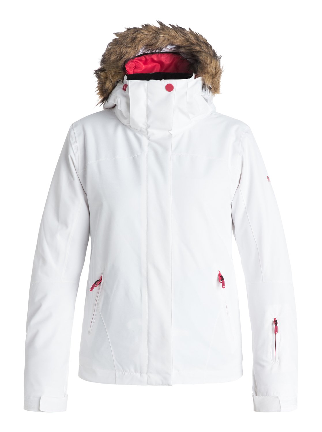 Сноубордическая куртка Jet Ski Solid Сноубордическая куртка Jet Ski SolidThe Jet Ski Solid snow jacket for women comes complete with a sporty, feminine and flattering slim fit and cosy removable fur. The strong colourways have been woven with 10K ROXY DryFlight® technology waterproofing for reliable waterproof and breathable protection in a wide range of winter conditions. Warmflight® level 2 insulation offers low-bulk warmth and critically-taped seams for extra protection in the most exposed areas.<br>