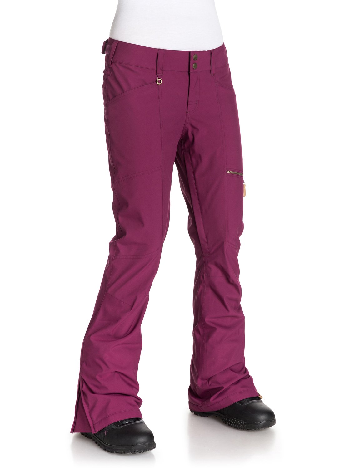 snow pants pink