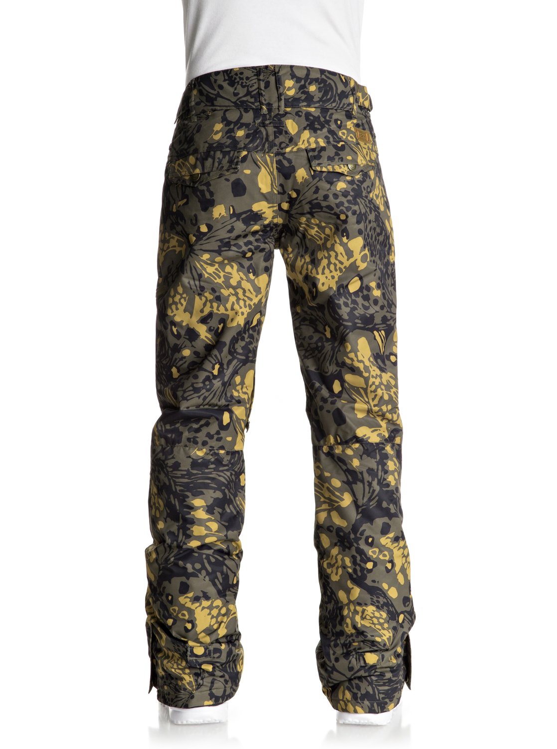 printed snow pants