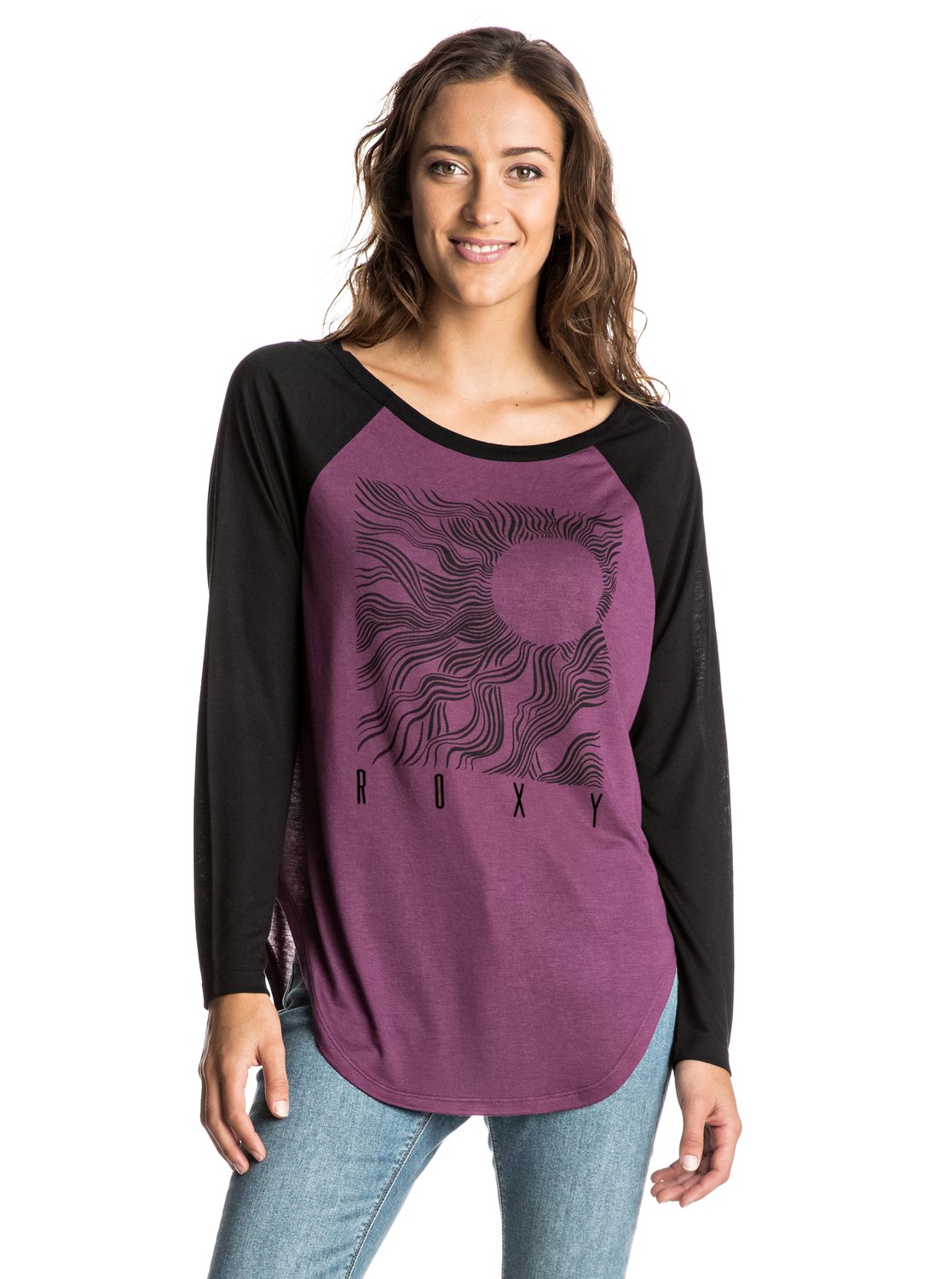 Футболка женская с длинным рукавом Naminori Call Of Hawaii Raglan Футболка женская с длинным рукавом Naminori Call Of Hawaii Raglan <br>