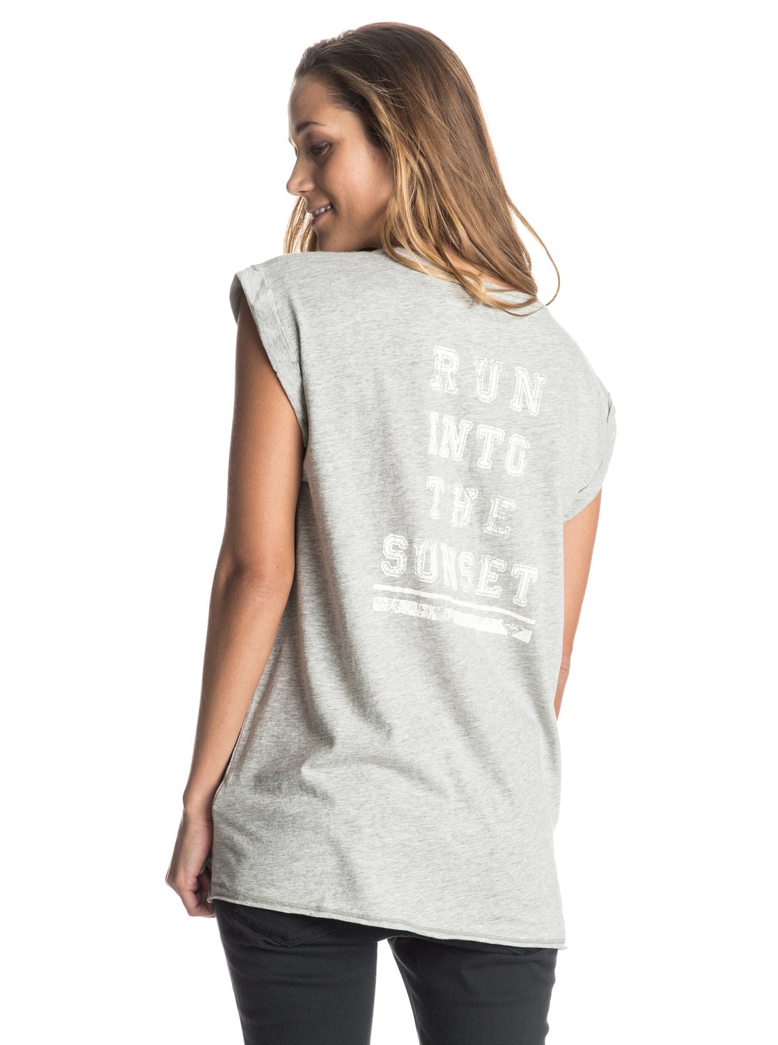 Take California A Cuffed Sleeve TShirt 3613371923013 Roxy