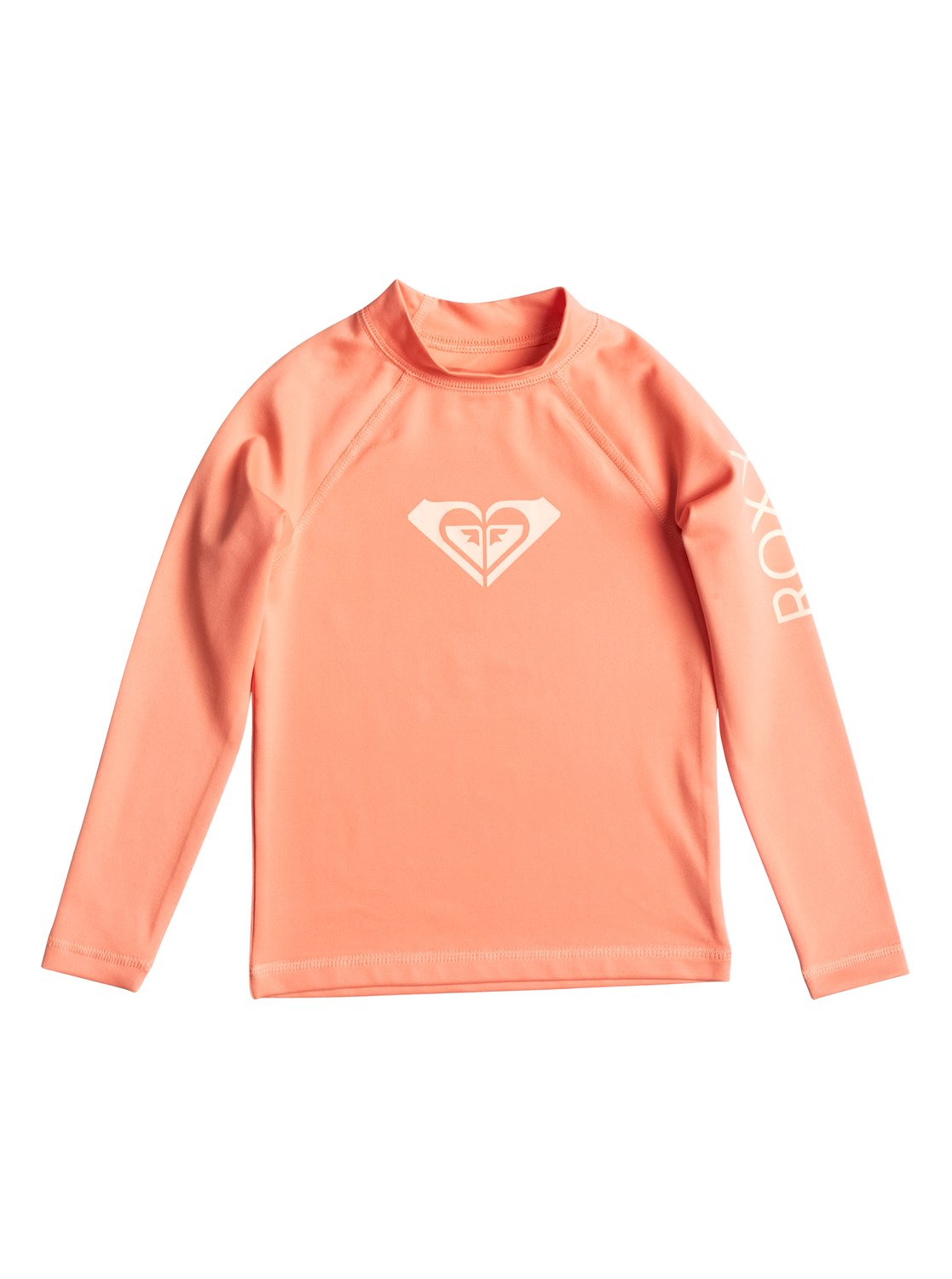 Girls 26 Whole Hearted Long Sleeve Rashguard 888701825371 Roxy