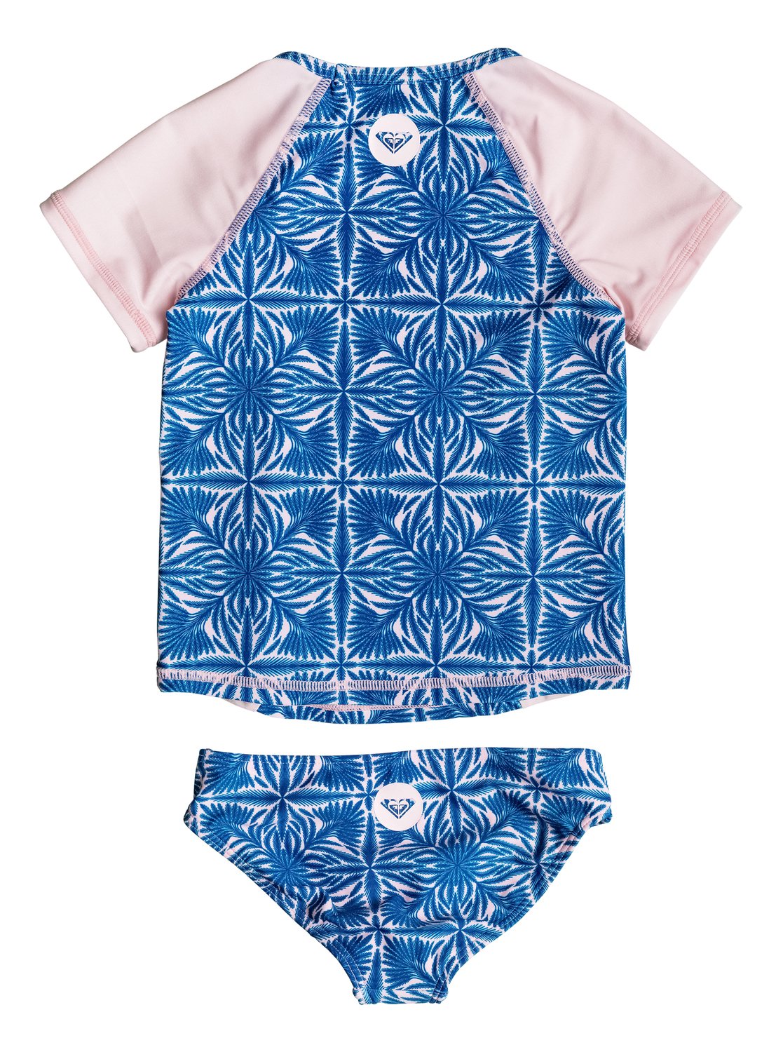 Girls 26 Sunny Dreams Short Sleeve Rashguard Set 889351751898 Roxy
