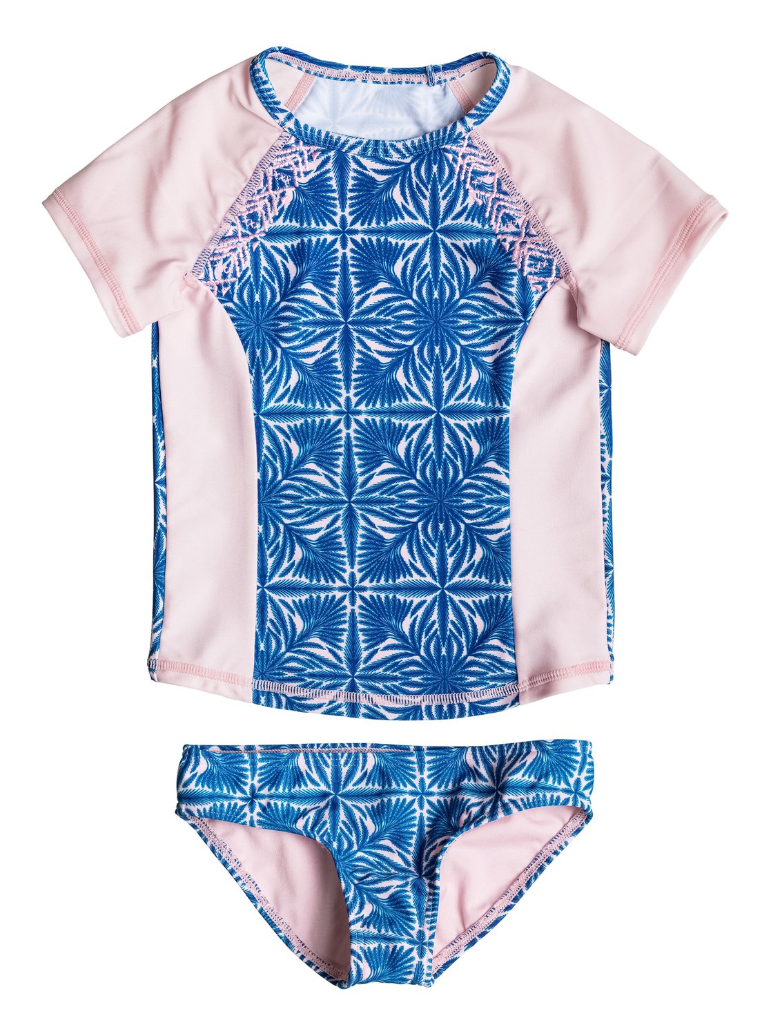 Girls 26 Sunny Dreams Short Sleeve Rashguard Set 889351751898 Roxy