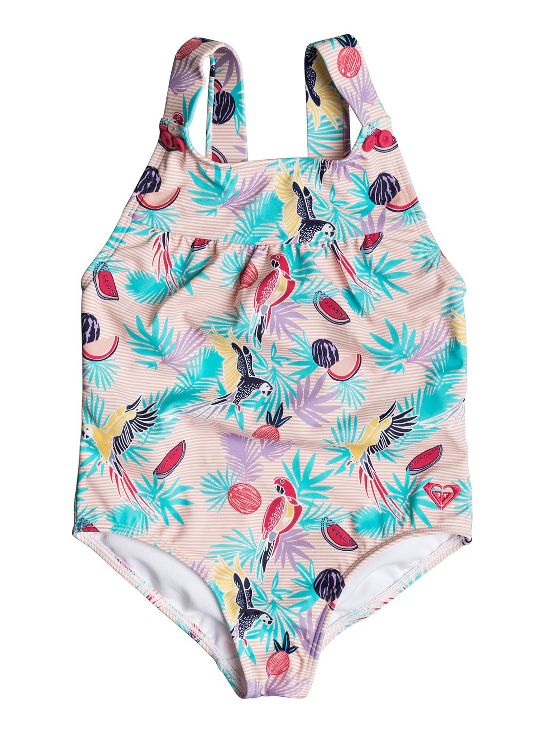 Girls 2-6 Vintage Tropical OnePiece Swimsuit ERLX103024 | Roxy