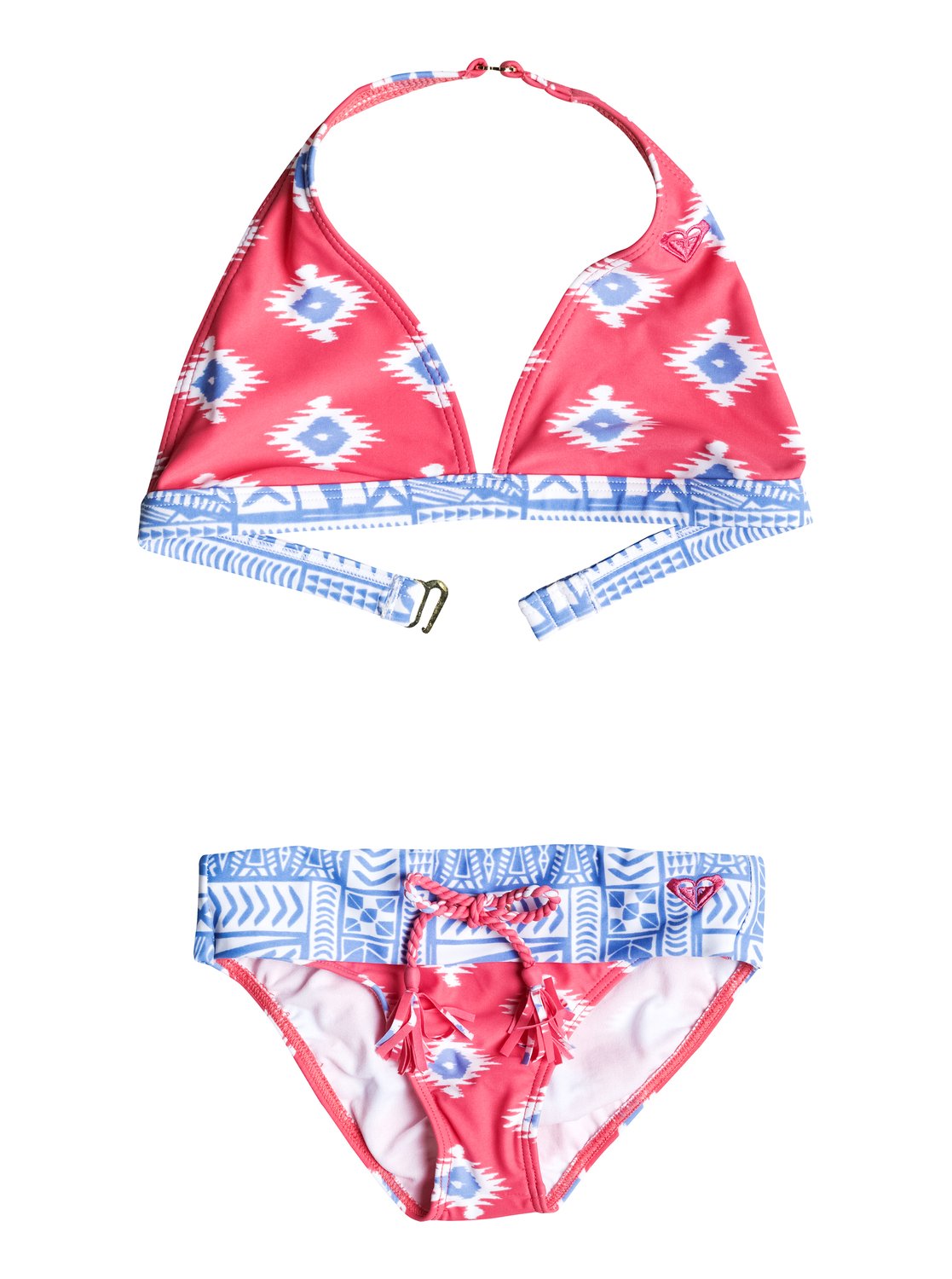 Girl S Sunset Swim Halter Bikini Set Rrf Roxy