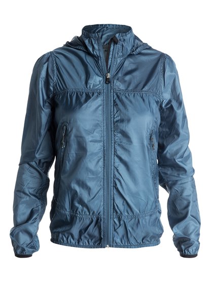 Rain Runner Windbreaker Rain Runner WindbreakerЖенская ветровка Rain Runner от ROXY.ХАРАКТЕРИСТИКИ: легкий текстиль, водостойкая пропитка DWR, эластичные манжеты, эластичный край.СОСТАВ: 100% полиэстер.<br>