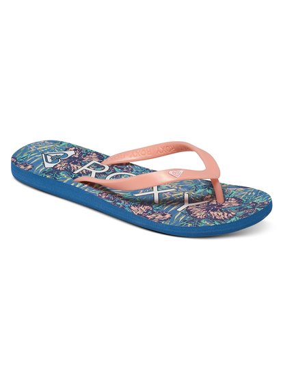 roxy, Женские сланцы Tahiti, BLUE SURF (bsf) Tahiti - Flip-Flops ARJL100132