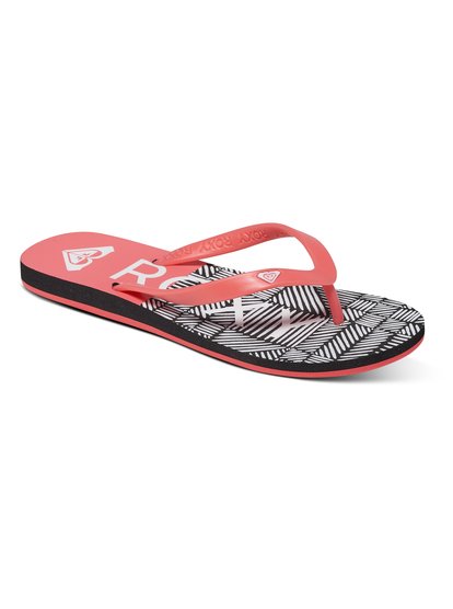 roxy, Женские сланцы Tahiti, PINK/BLACK (pib) Tahiti - Flip-Flops ARJL100132