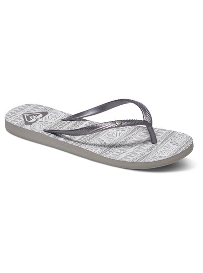 roxy, Женские сланцы Bermuda, GREY/ WHITE (gwh) Bermuda - Flip-Flops ARJL100249