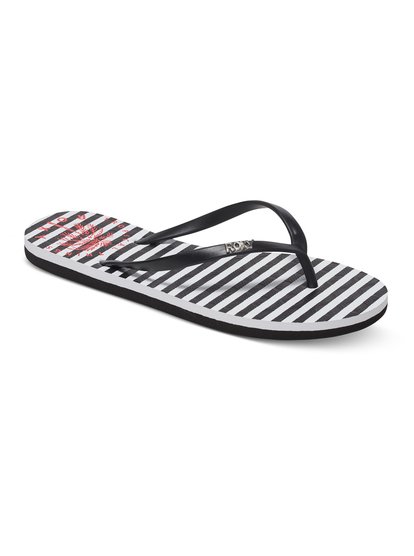 roxy, Сланцы Viva Stamp, BLACK/WHITE/TRUE RED (bwu) Viva Stamp - Flip-Flops ARJL100543