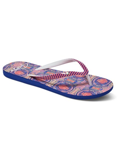 roxy, Сланцы Portofino, RED/BLUE (rb3) Portofino - Flip-Flops ARJL100551