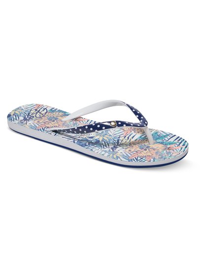 roxy, Сланцы Portofino, TROPICAL GREEN (tgn) Portofino - Flip-Flops ARJL100551