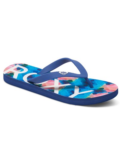 roxy, Сланцы Playa, BLUE/WHITE PRINT (uwp) Playa - Flip-Flops ARJL100557
