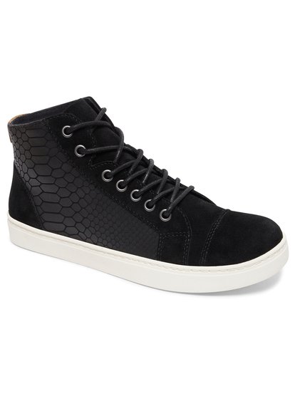 roxy, Высокие кеды Melbourne, BLACK (bl0) Melbourne - Lace-Up Leather Shoes ARJS100018