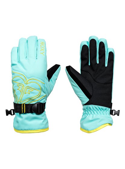 roxy, Сноубордические перчатки Poppy, ARUBA BLUE (bfk0) Poppy - Snowboard/Ski Gloves ERGHN03010