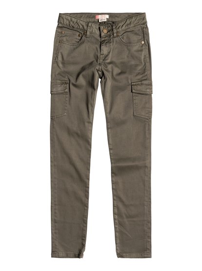 roxy, Штаны карго Time To Know, DUSTY OLIVE (gpb0) Time To Know - Cargo Pants ERGNP03020