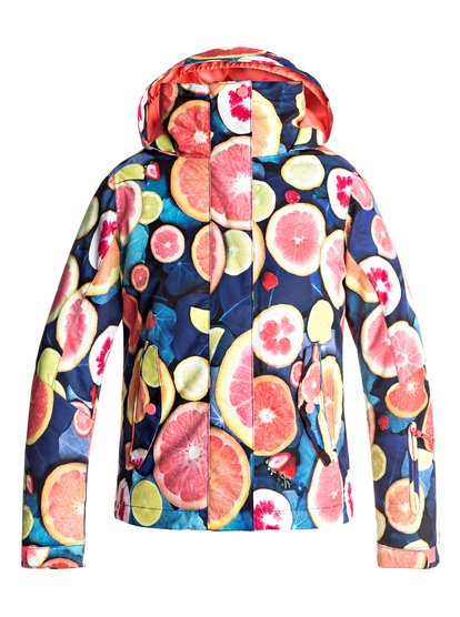 roxy, Сноубордическая куртка ROXY Jetty, LEMON TONIC_FRUITSOFTHEMOON (yfk6) ROXY Jetty - Snow Jacket ERGTJ03033