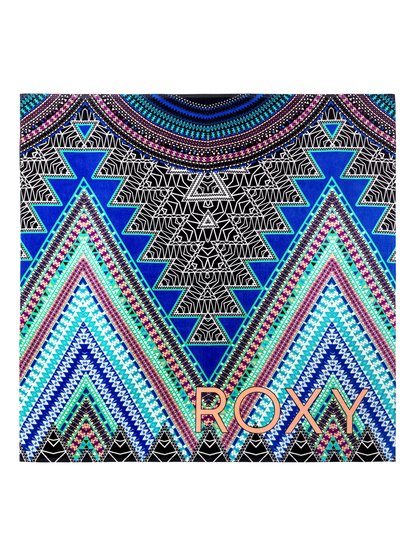 roxy, Пляжное полотенце Daly Large Double, MARSHMALLOW GEOMETRIC SUNSET (wbt6) Daly - Large Double Beach Towel ERJAA03222