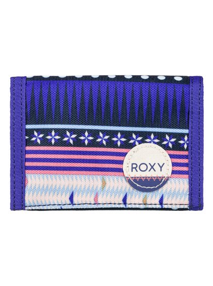 roxy, Кошелек Small Beach, DRESS BLUES SMALL WINTERY GEO (xmbb) Small Beach - Hook & Loop Wallet ERJAA03307