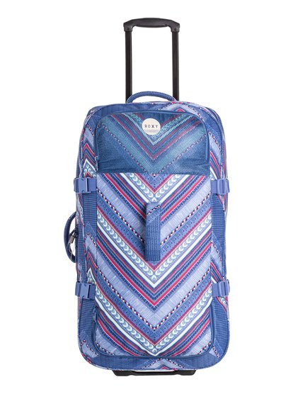 Womens Long Haul Wheeled Suitcase Womens Long Haul Wheeled SuitcaseЖенский чемодан на колесах Long Haul от ROXY.ХАРАКТЕРИСТИКИ: очень большой объем, удобные упругие колесики, сплошной принт, одно основное отделение.СОСТАВ: 100% полиэстер.<br>