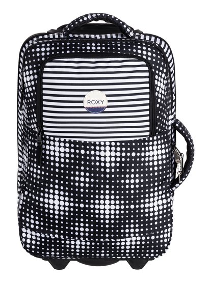 roxy, Небольшой чемодан на колесах Roll Up, ANTHRACITE OPTICITY (kvj7) Roll Up - Wheeled Cabin Suitcase ERJBL03079