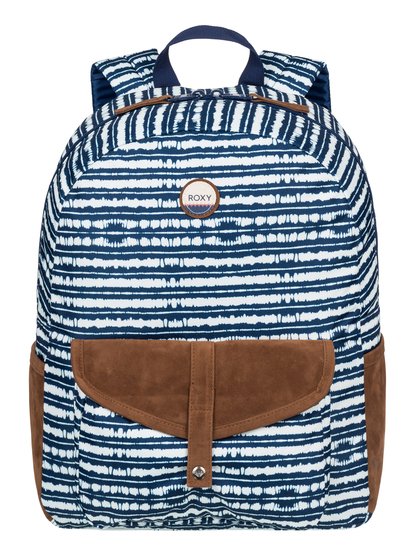 roxy, Рюкзак Carribbean среднего размера, BLUE DEPTHS OLMEQUE STRIPE (bta3) Carribbean - Medium Backpack ERJBP03399