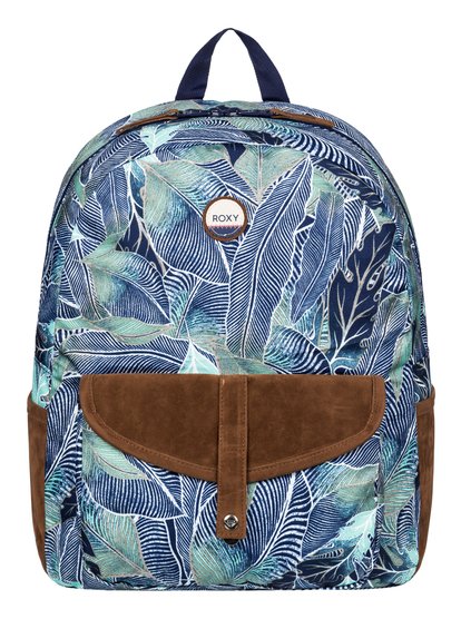 roxy, Рюкзак Carribbean среднего размера, BLUE DEPTHS READY MADE (bta6) Carribbean - Medium Backpack ERJBP03399