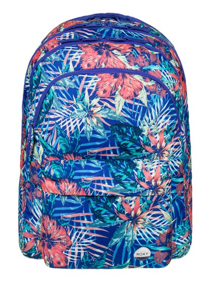 roxy, Рюкзак Slow Emotion среднего размера, ROYAL BLUE BEYOND LOVE (pqf6) Slow Emotion - Medium Backpack ERJBP03402