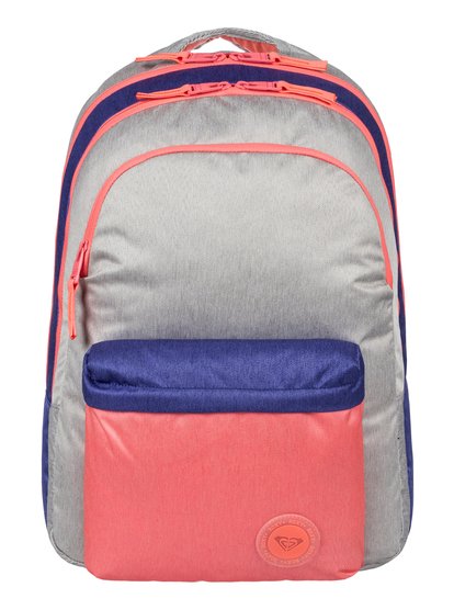 roxy, Рюкзак Slow Emotion Colorblock среднего размера, LADY PINK (mcz0) Slow Emotion Colorblock - Medium Backpack ERJBP03472