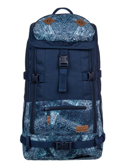 roxy, Сноубордический рюкзак Tribute среднего размера, PEACOAT_AVOYA (btn6) Tribute - Medium Snow Backpack ERJBP03483
