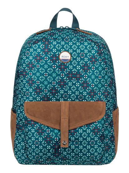 roxy, Рюкзак среднего размера Carribean 18L, REFLECTIVE POND LIBERIA (byf8) Carribean 18L - Medium Backpack ERJBP03537