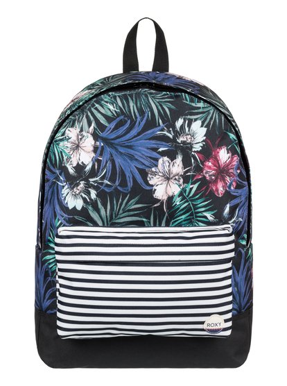 roxy, Рюкзак среднего размера Sugar Baby 16L, ANTHRACITE SWIM BELHARRA FLOWE (kvj6) Sugar Baby 16L - Medium Backpack ERJBP03543