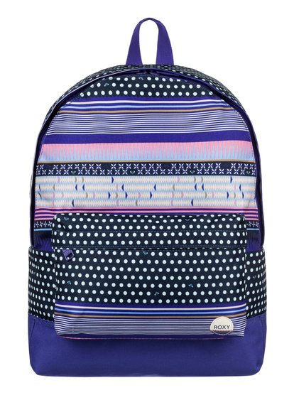 roxy, Рюкзак среднего размера Sugar Baby 16L, DRESS BLUES SMALL WINTERY GEO (xmbb) Sugar Baby 16L - Medium Backpack ERJBP03543