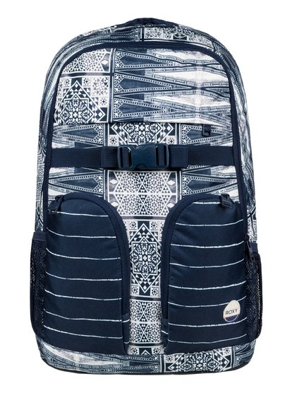 roxy, Рюкзак среднего размера Take It Slow 22L, DRESS BLUES CHIEF PRADO (btk7) Take It Slow 22L - Medium Backpack ERJBP03545