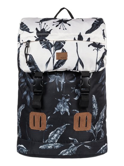 roxy, Рюкзак среднего размера Sunset Pacific 25L, ANTHRACITE LOVE LETTER (kvj8) Sunset Pacific 25L - Medium Backpack ERJBP03549