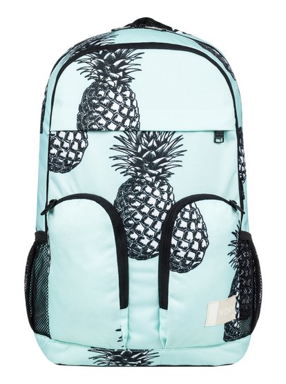 roxy, Рюкзак среднего размера Take It Slow 2 22L, BLUE LIGHT BIG PINEAPPLE (bek9) Take It Slow 2 - Medium Backpack ERJBP03645