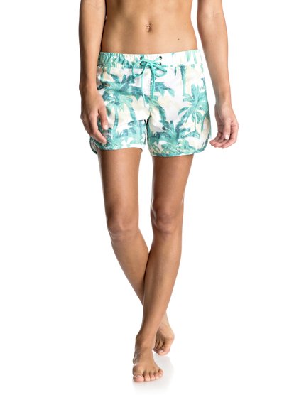 roxy, Бордшорты Ready Made 5", MARSHMALLOW WASHED PALM (wbt6) Ready Made 5" - Board Shorts ERJBS03057