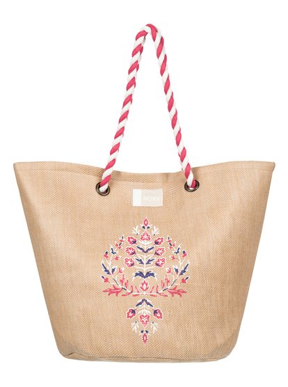 roxy, Пляжная сумка Sunseeker, NATURAL (yef0) Sunseeker - Straw Beach Bag ERJBT03084