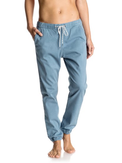 roxy, Спортивные брюки чинос Easy Beachy, CAPTAINS BLUE (bme0) Easy Beachy - Chino Joggers ERJDP03137