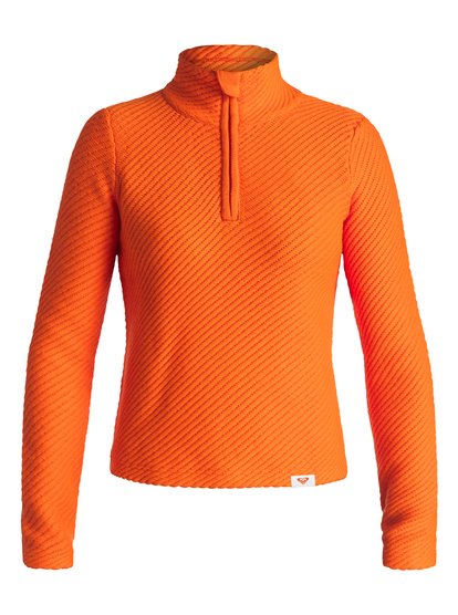 roxy, Катальный свитшот Roxy X Courreges, SHOCKING ORANGE (nkr0) ROXY X Courreges - Technical Sweatshirt ERJFT03327