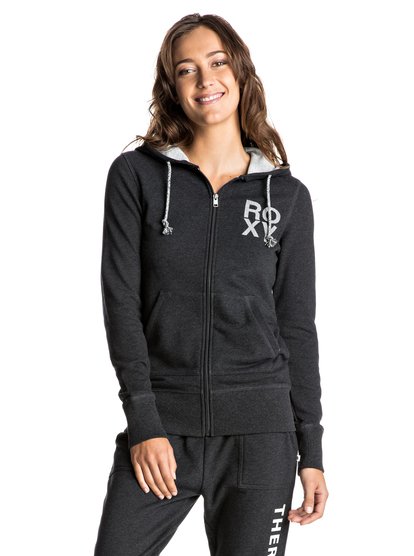 roxy, Худи на молнии Sun Memories, ANTHRACITE (kvj0) Sun Memories - Zip-Up Hoodie ERJFT03446