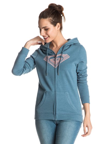 roxy, Худи на молнии Cruiser Nights, CAPTAINS BLUE (bme0) Cruiser Nights - Zip-Up Hoodie ERJFT03461