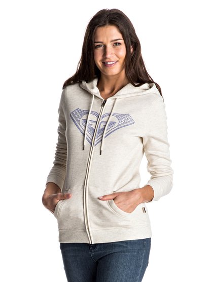 roxy, Худи на молнии Cruiser Nights, METRO HEATHER (tenh) Cruiser Nights - Zip-Up Hoodie ERJFT03461